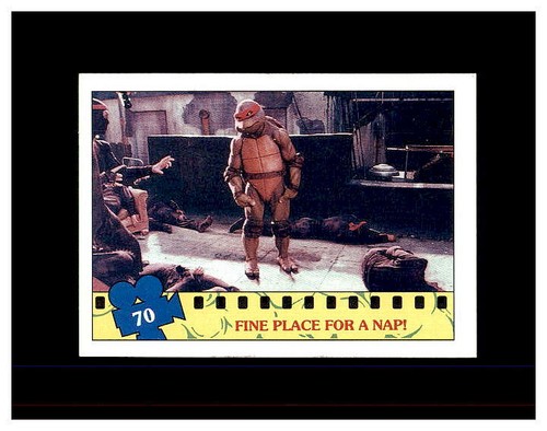 1990 TOPPS TEENAGE MUTANT NINJA TURTLES TMNT YOU PICK CARDS, STICKERS & PUZZLE - Picture 139 of 290