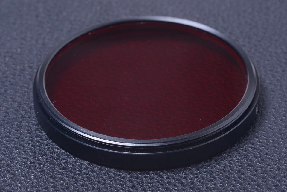 ✅ KAISER RED 55MM FILTER GENUINE LENS OR CAMERA SCREW IN W/ KEEPER 39-3 - Image 2 of 2