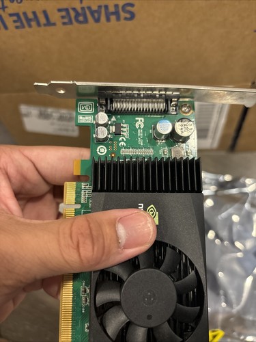 PNY NVIDIA Quadro NVS 420 (VCQ420NVSX1DPPB) 512MB GDDR3 SDRAM PCI Express x1... - Picture 7 of 8