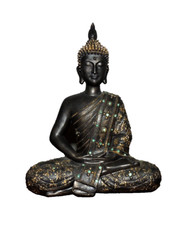 BUDDHA-Figur--30x24cm
