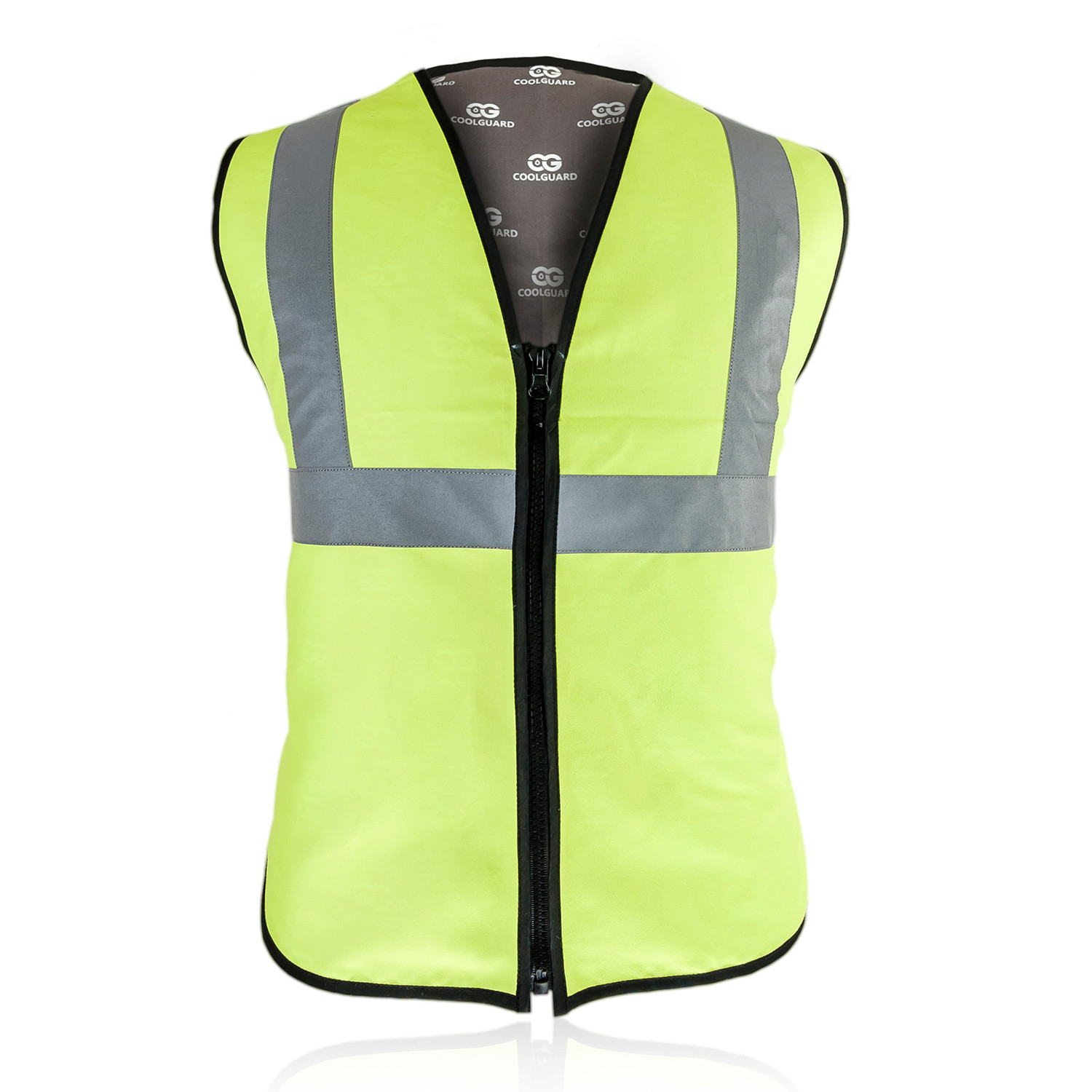 Cooling vest for humans Enduracool MultiSafety Cooling Vest HiViz