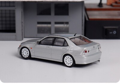 BBS Studio 1/64 Scale Toyota Altezza RS200 Silver Diecast