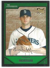 Brandon Morrow Chicago Cubs 2007 Bowman Draft Rookie Card