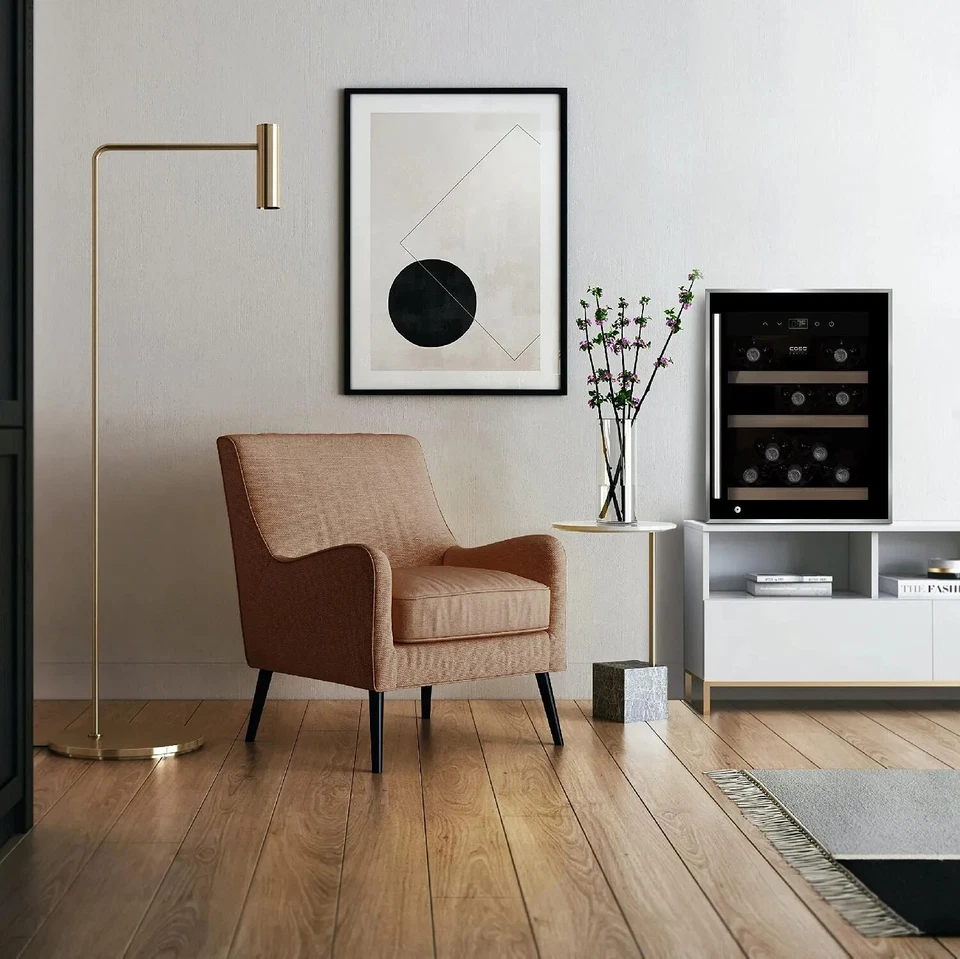 Caso - Cantinetta per Vino 12 Bottiglie WineSafe 12 Black 624 - Immagine 2 di 3