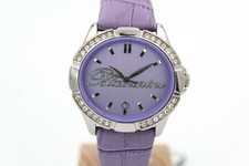 Orologio Blumarine Cinturino Pelle Stampa Cocco Viola Brill Fashion Idea Regalo