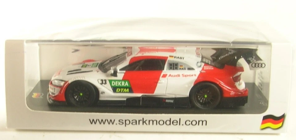 Audi RS 5 DTM Champion 2020 No.33 (Rene  Rast) 1:43 Spark - Bild 1 von 1