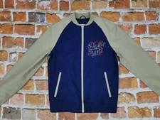 Chevignon Choice Vintage Summer Jacket IN DUCK We Trust Blue Beige Sz: M Tip Top