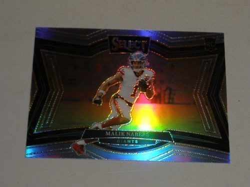 2024 Panini Select Field Level Silver Prizm #473 Malik Nabers Rookie RC