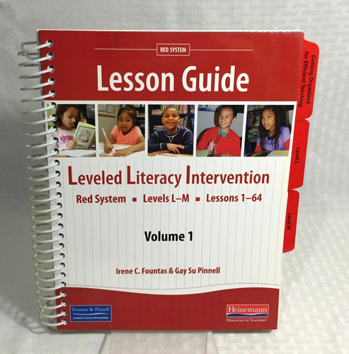 FOUNTAS & PINNELL LEVELED LITERACY INTERVENTION RED SYSTEM / VOL 1 ...