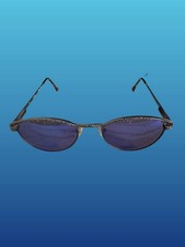 REVO Used Vintage 80s/90s Snake mirrored Sunglasses Japan 1114/054 Small Round