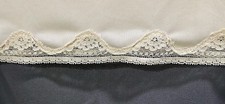 Vintage Wonder Maid Half Slip Buttercream Yellow Length 27", Waist 26"-32"