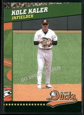 2025 Long Island Ducks Kole Kaler Independent League Indy Minor League