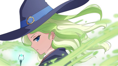 Anime little witch academia diana cavendish luna nova Custom Gaming Mat Desk