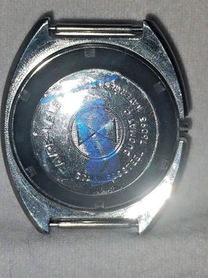 NOS-Favre Leuba Duomatic (76093) watch case with Crystal&Springbars 38.18mm