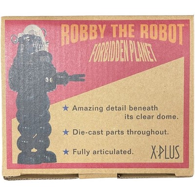 2013 SDCC X-PLUS FORBIDDEN PLANET ROBBY THE ROBOT BLUE DIE-CAST