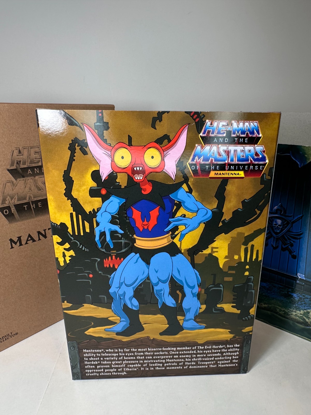 Manternna Super7 Masters of the Universe MOTU Classics Filmation Mantenna Figure ...