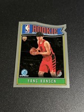 2025-26 Bowman Chrome YANG HANSEN ROY Favorites Die-Cut Portland Trail Blazers