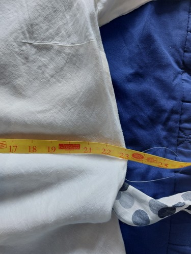 Per Una Pure Linen White Belted Long Shirt Size 18 - Picture 14 of 16