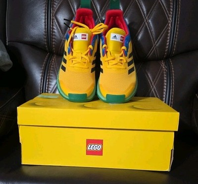 ADIDAS X LEGO Sport J Kids Running Shoe FY8439 Size 4 US 