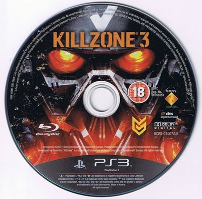 Killzone 3 - PlayStation 3 / PS3 - NUR DISC