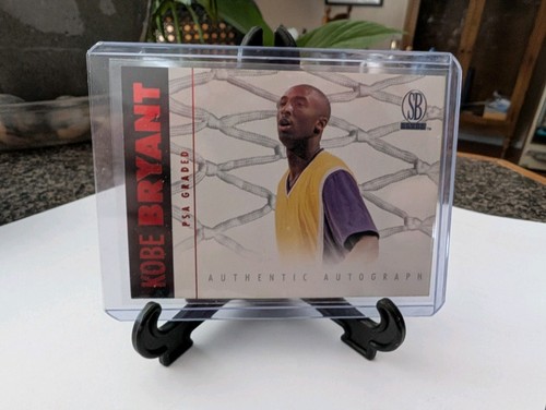1997 Scoreboard Kobe Bryant PSA graded Autographed Rookie Error Card