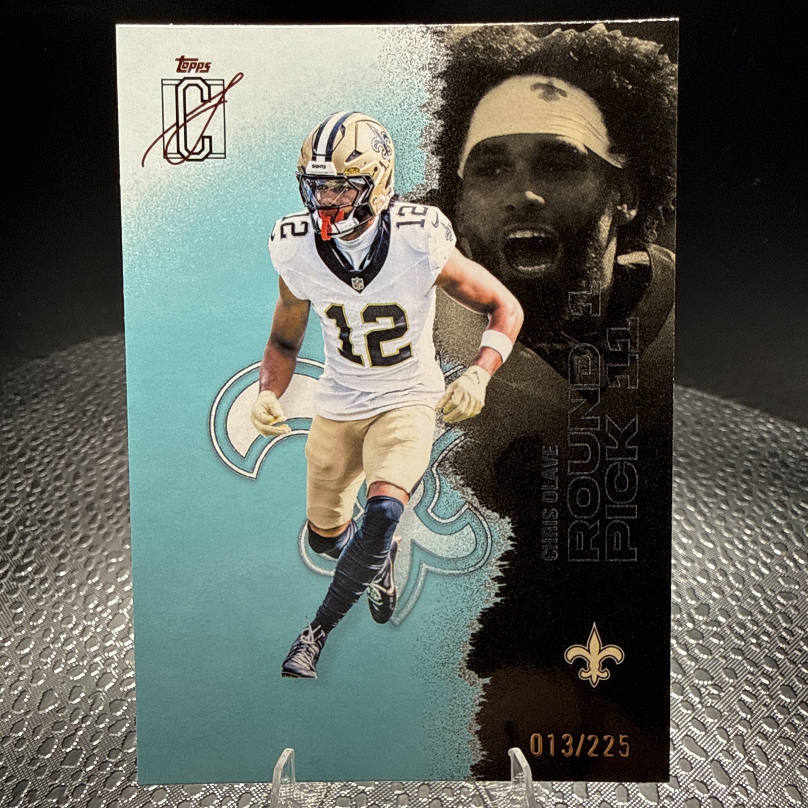 2025-26 Topps Signature Class #39 Chris Olave GREEN #/225 🔥