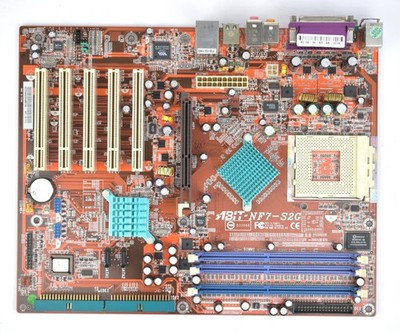 ABIT NF7-S2G   Socket A   nForce2 Ultra 400   Recapped   Retro Gaming