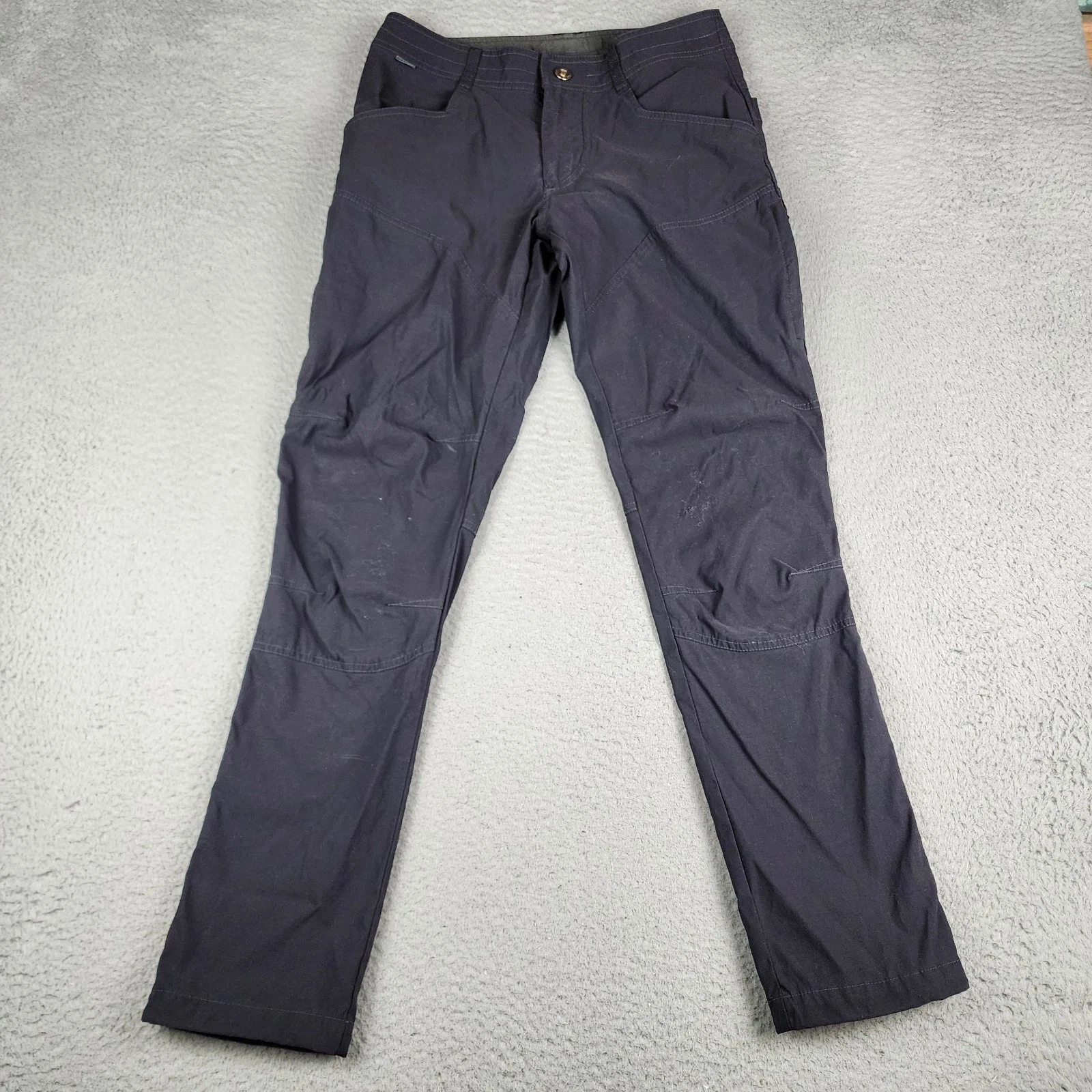 Kuhl Pants Mens 30x32 Gray Renegade Rock Chino Hiking Outdoors Trail Fishing