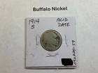 1914 S Buffalo Nickel Key Date with Acid Restored Date Nickel 092225 59