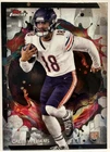 🔥 🐻 🏈 2024 Topps Finest - Rare Oil spill Caleb Williams #247 (RC) 💥