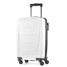 SAMSONITE WINFIELD 2 HARDSIDE LUGGAGE WITH SPINNER WHEELS - BRUSHED WHITE