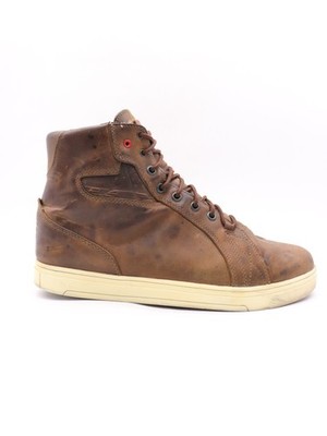 TCX Street Ace Men s US 10 EU 44 Waterproof Motorcycle Brown Leather Boots