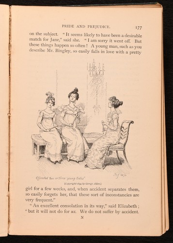 1895 Pride and Prejudice Hugh Thomson Peacock Edition Second Edition Jane Austen - Picture 8 of 11