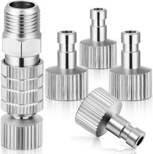 Hotop 5 Pcs Airbrush Quick Release Coupling Disconnect Adapter Kit, 1/8 Inch Fem