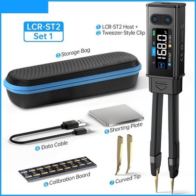 Handheld LCRST2 Digital Clamp Meter with Frequency Range 100Hz to 100kHz