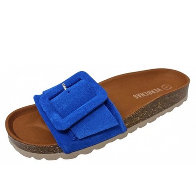 Verbenas Reiko Damen Pantolette in Blau