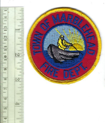 Town of Marblehead (Essex County) MA Massachusetts Fire Dept. patch - NEW!