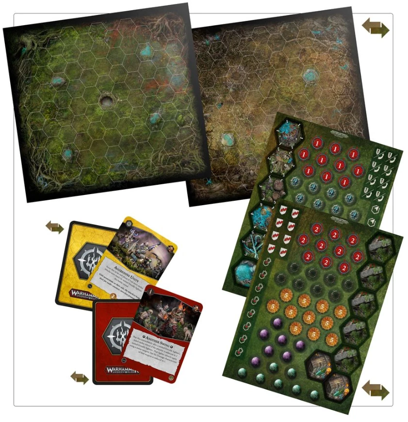 Rulebook+Rivals Decks+Tokens+Game Boards - Spitewood - Warhammer Underworlds - Image 3 of 3