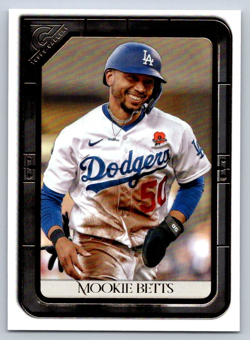 2021 Topps Gallery #18 Mookie Betts Los Angeles Dodgers