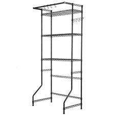 EVOR Over The Washer and Dryer Storage Shelf, 3 Tier Laundry Room Drying Rack wi