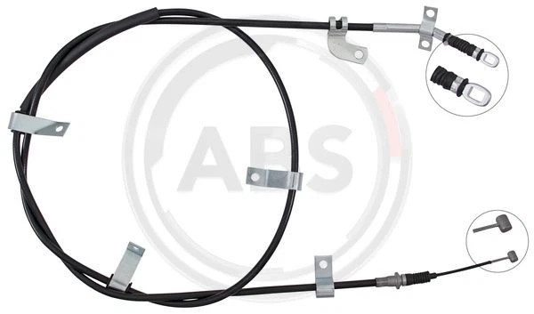 K16054 PAR DE CABLES DE FRENO DE MANO ABS 2 PIEZAS PARA MAZDA CX-9 3.5 AWD,3.7,3.7 AWD TB10A Foto 2 de 4