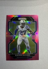 2021 Panini Prizm - Xavier Rhodes #29 Pink Prizm