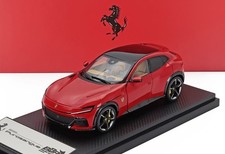 BBR-Models 1/43 Ferrari Purosangue SUV Panoramic Roof 2022 Red HE43002B