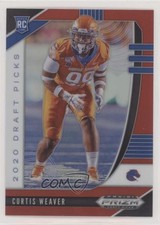 2020 Panini Prizm Draft Picks Rookies Red Curtis Weaver #166 05eo