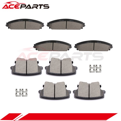 FRONT REAR CERAMIC BRAKE PAD FOR CHRYSLER 300 DODGE AVENGER CHALLENGER CHARGER - Picture 3 of 12