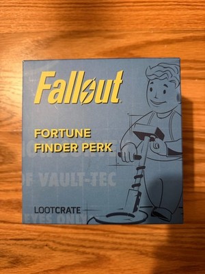 Fallout Vault Boy Figure Fortune Finder Metal Detector Lootcrate Exclusive 5''