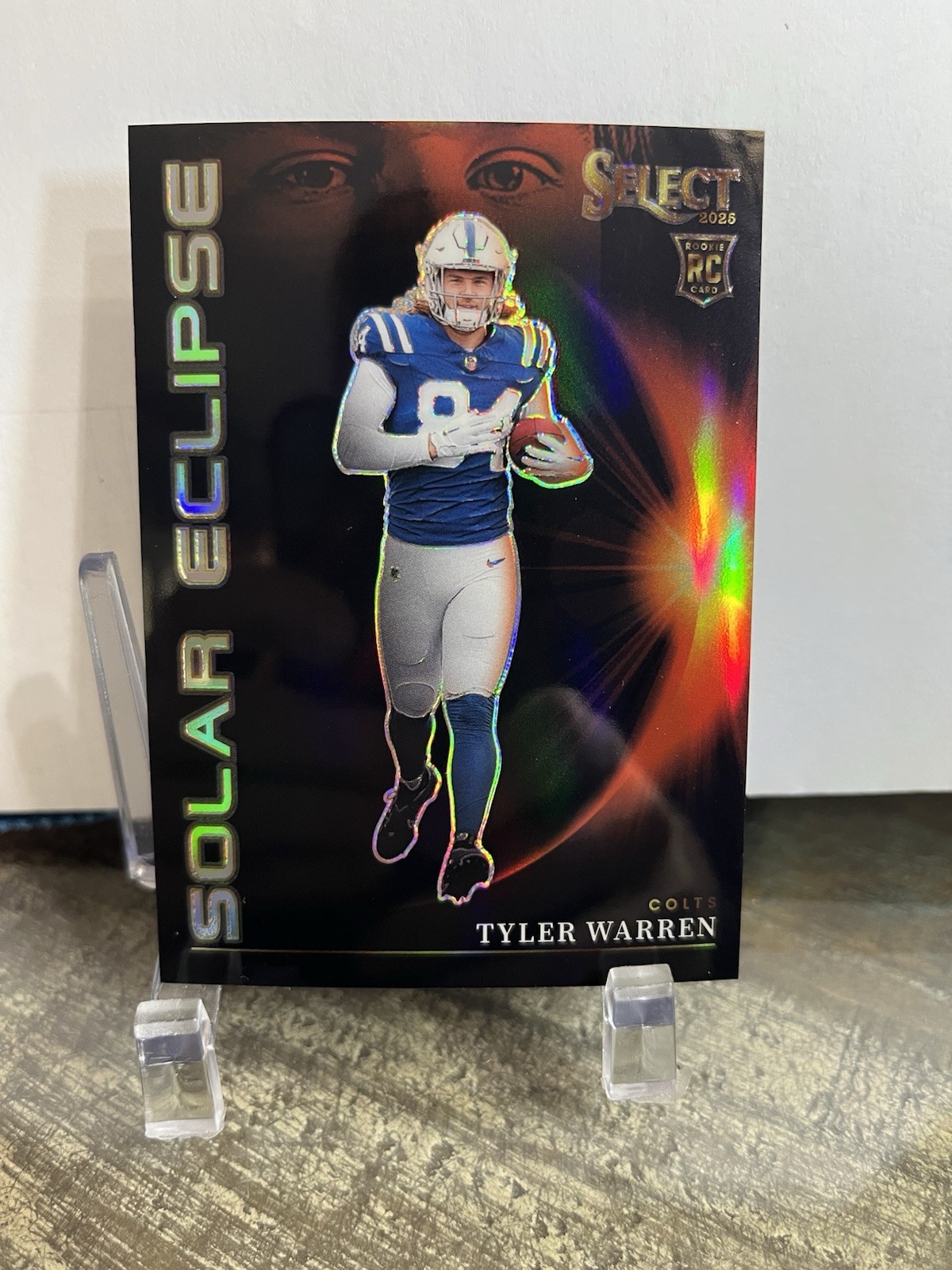 Tyler Warren 2025 Panini Select FOTL Solar Eclipse Case Hit SSP #20