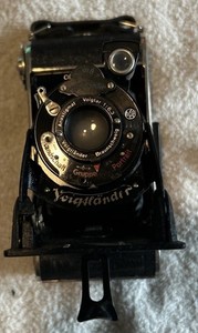 Vintage Voigtlander Anastigmat Voigtar 1:6,3 lens Film Camera Voigtländer