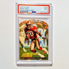 2000 ULTRA GOLD MEDALLION JERRY RICE PSA 9 MINT 20G 49ERS POP 12 ONLY 2 HIGHER