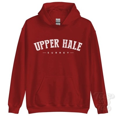 UPPER HALE SURREY HOODIE Farnham Waverley England college varsity style